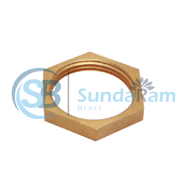 Brass lock nut